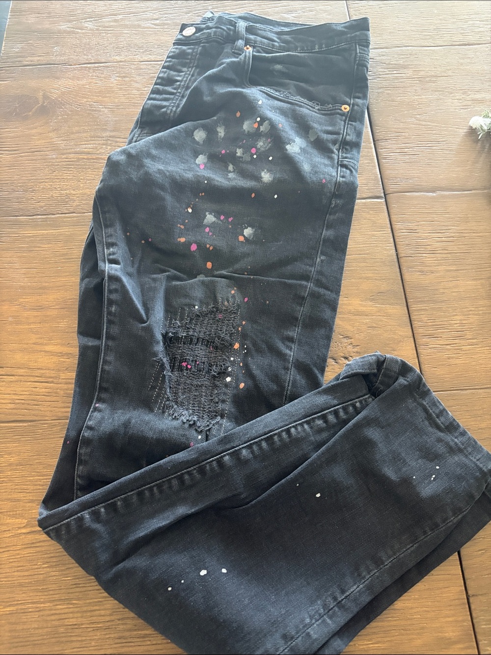 Purple Brand P001 low-rise skinny fit denim jeans